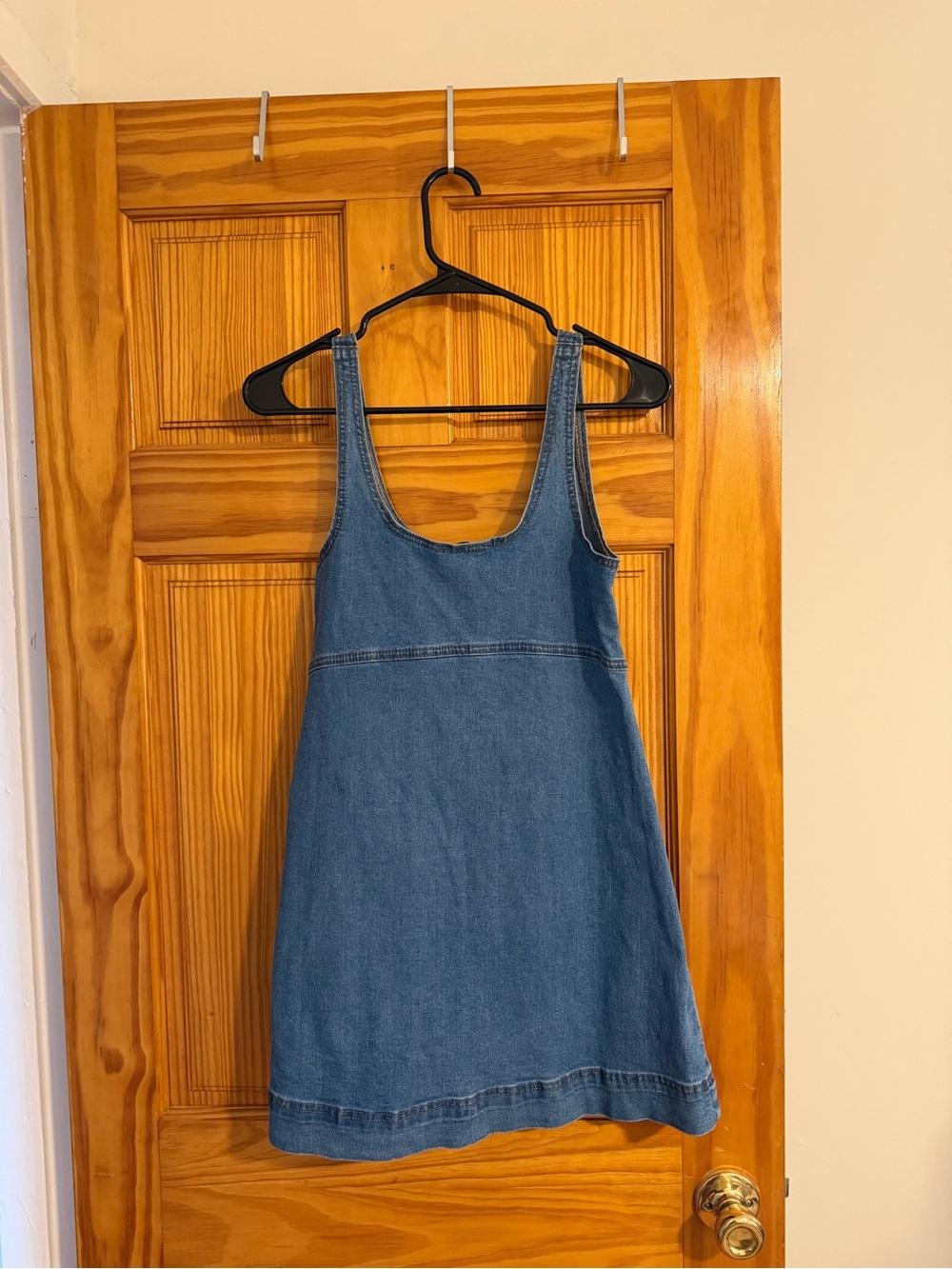 Princess Polly Blue Denim Mini Dress - Picture 3 of 3
